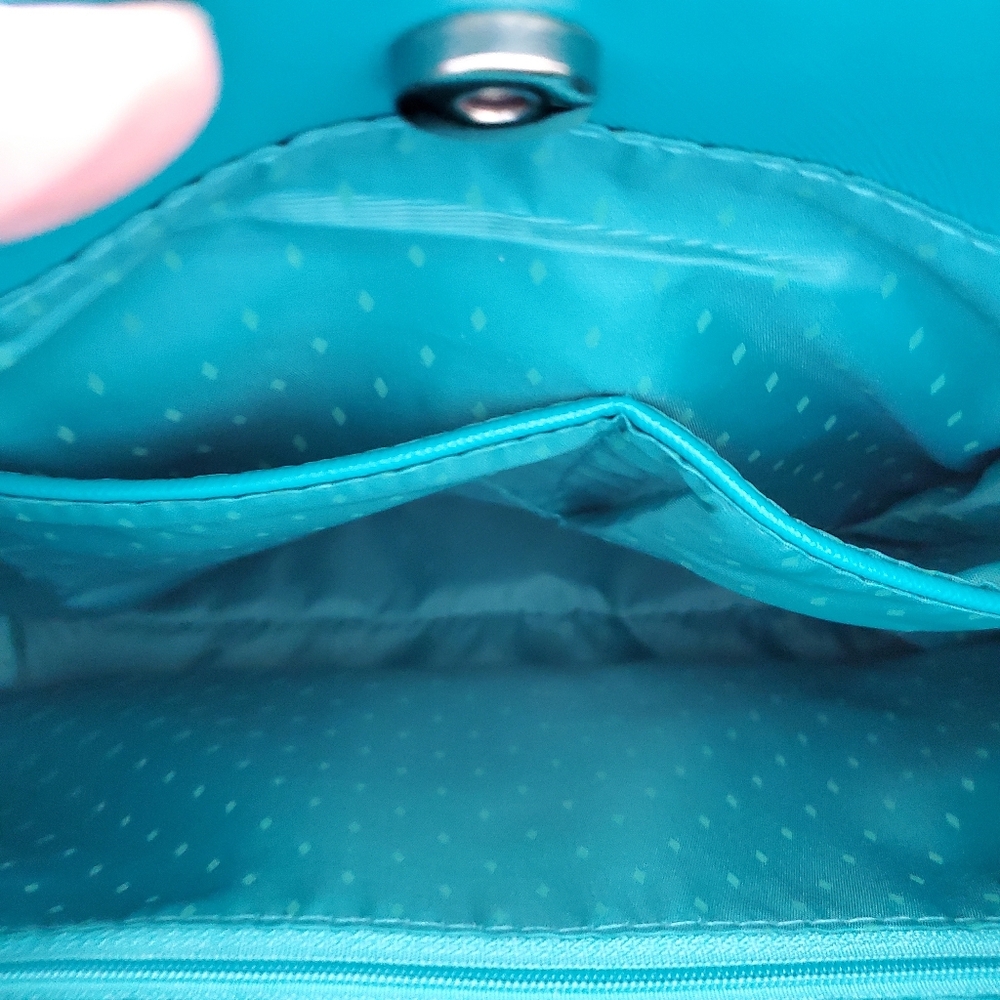NWT Backpack Vanessa Williams Lush Peacock Blue - Picture 10 of 11